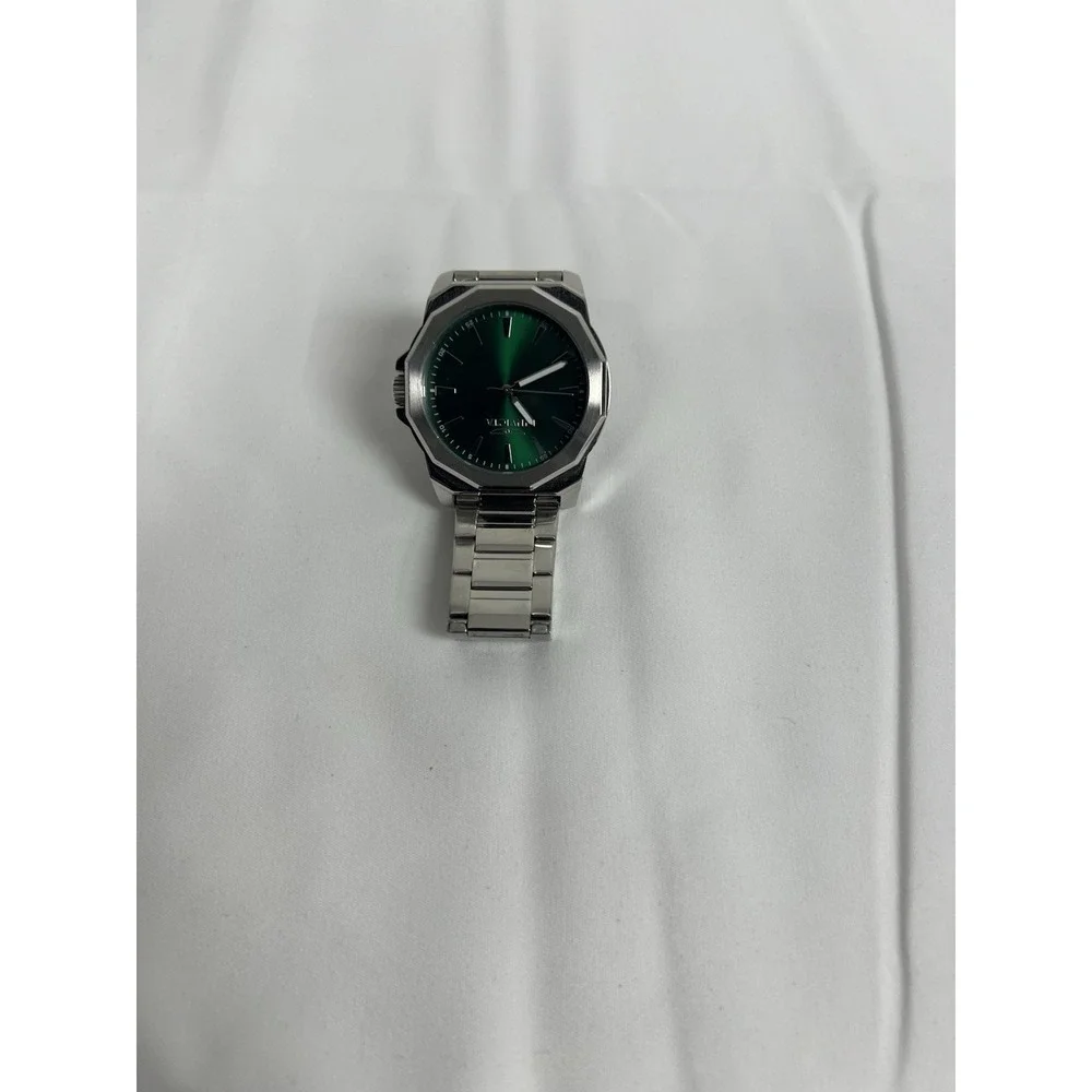 Invicta Mens Specialty Green Dial Stainless Steel Octagonal Watch 43968 Boxed